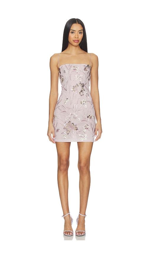 SAU LEE Sara Dress in Pink by SAU LEE