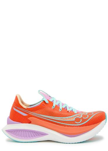 Endorphin Pro 5 panelled mesh sneakers by SAUCONY