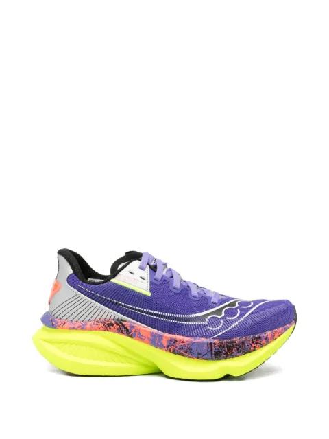 Endorphin mesh-panelled logo-print sneakers by SAUCONY