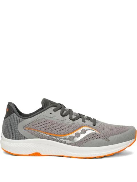 Freedom 4 "Alloy/Vizi Orange" sneakers by SAUCONY