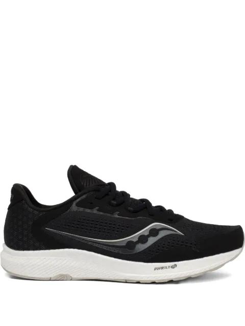 Freedom 4 "Black/Stone" sneakers by SAUCONY