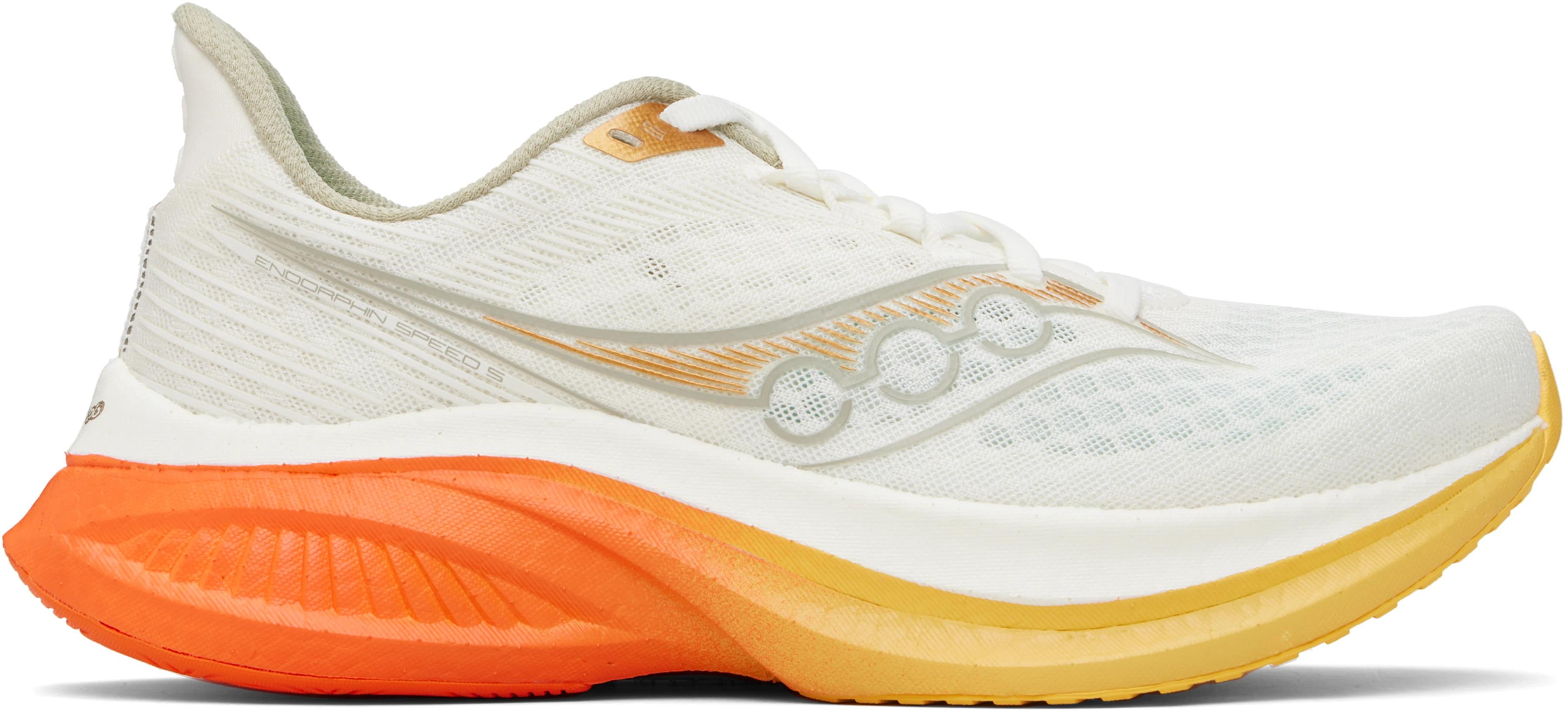 Off-White Endorphin Speed 5 Sneakers by SAUCONY