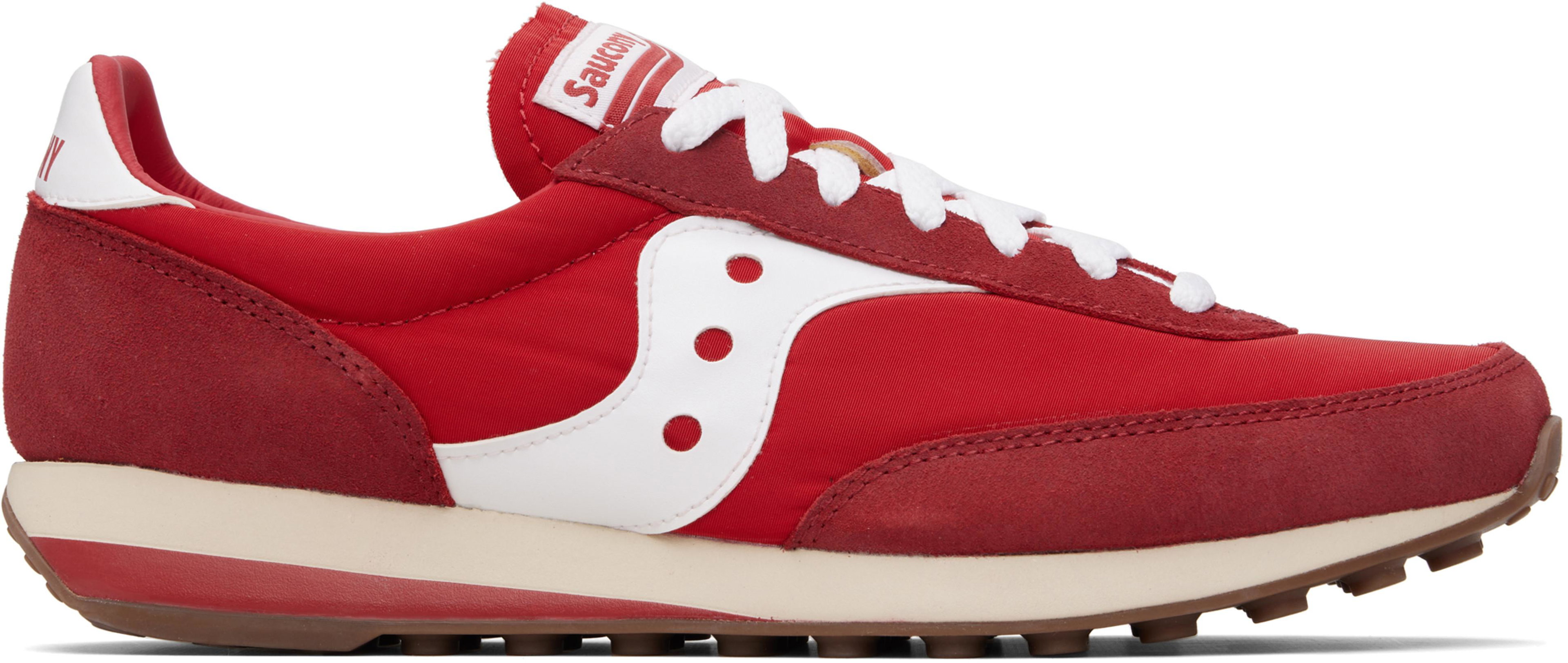 Red Trainer 80 Sneakers by SAUCONY