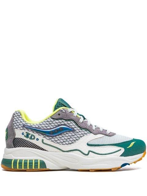 x Bodega 3D Grid Hurricane sneakers by SAUCONY
