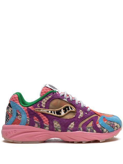 x Jae Tips Grid Azura 2000 "Remember Who Fronted" sneakers by SAUCONY