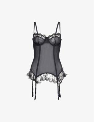 Loveline Underwired Mesh Basque by SAVAGE X FENTY
