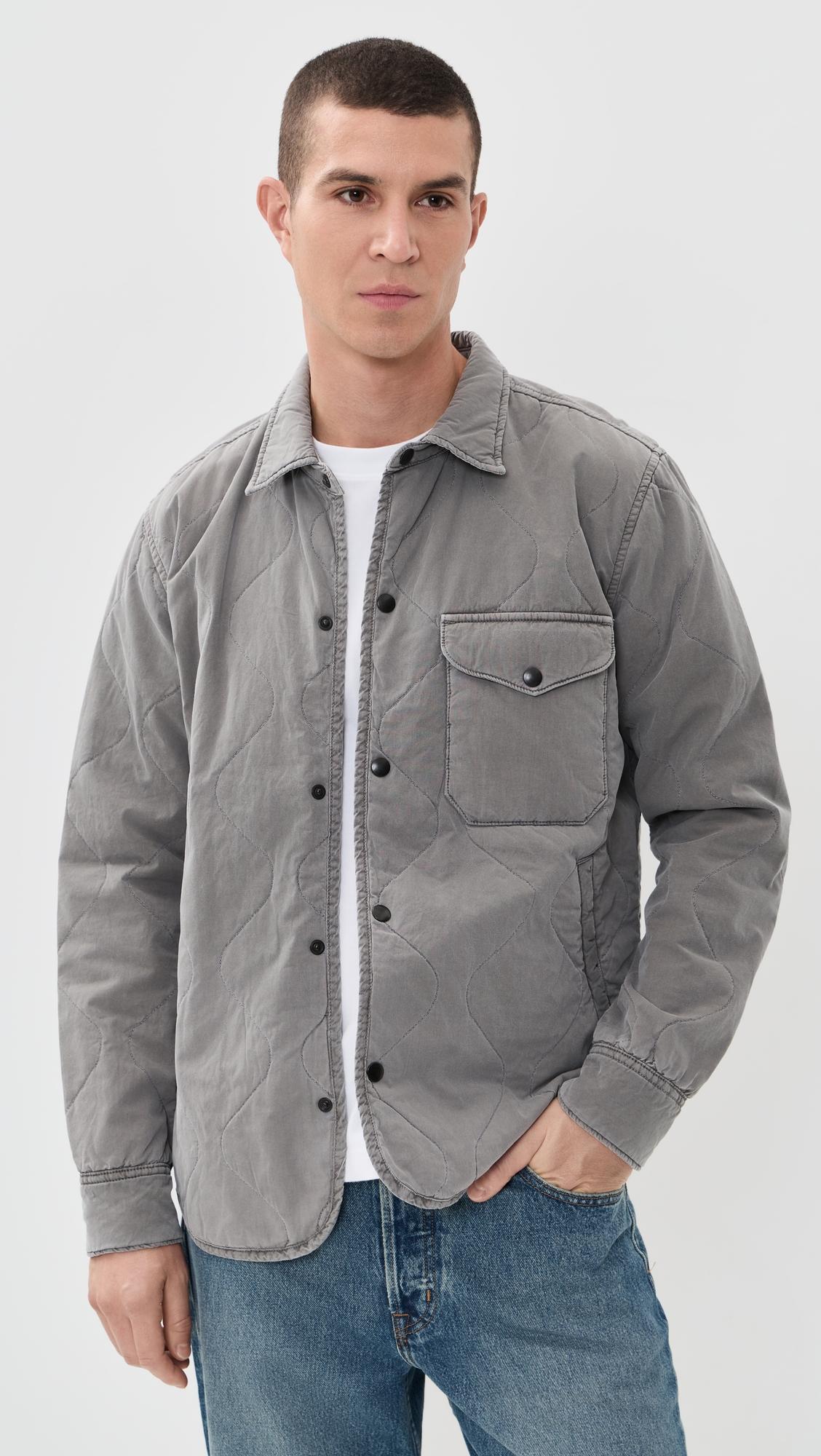 Flight Quilted Shirt Jacket by SAVE KHAKI UNITED
