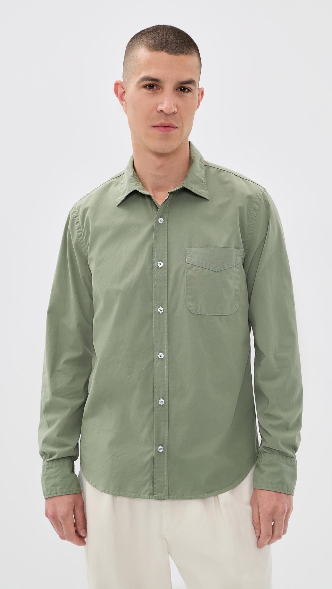 Poplin Standard Button Down Shirt by SAVE KHAKI UNITED