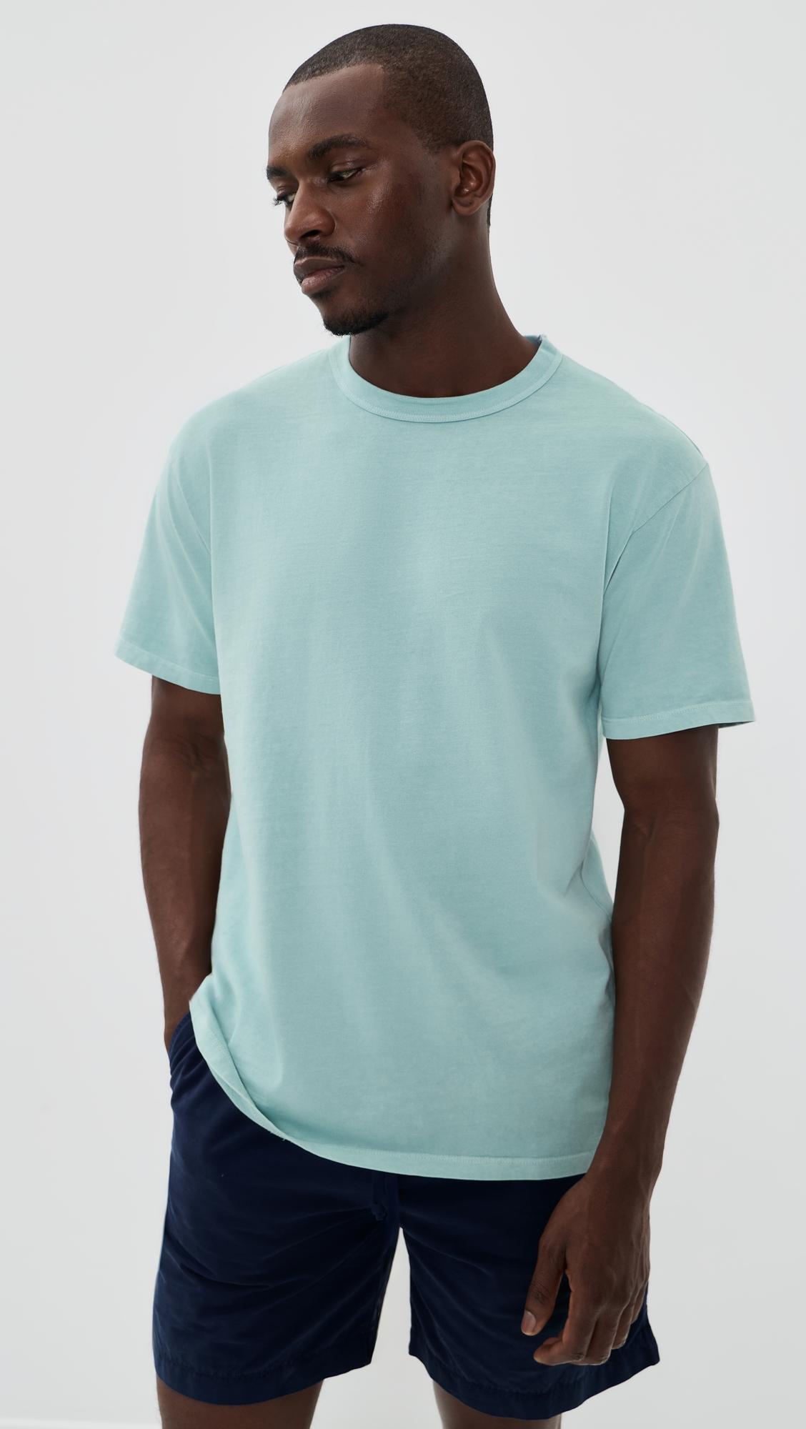 Recycled Cotton Jersey Phys. Ed Tee by SAVE KHAKI UNITED