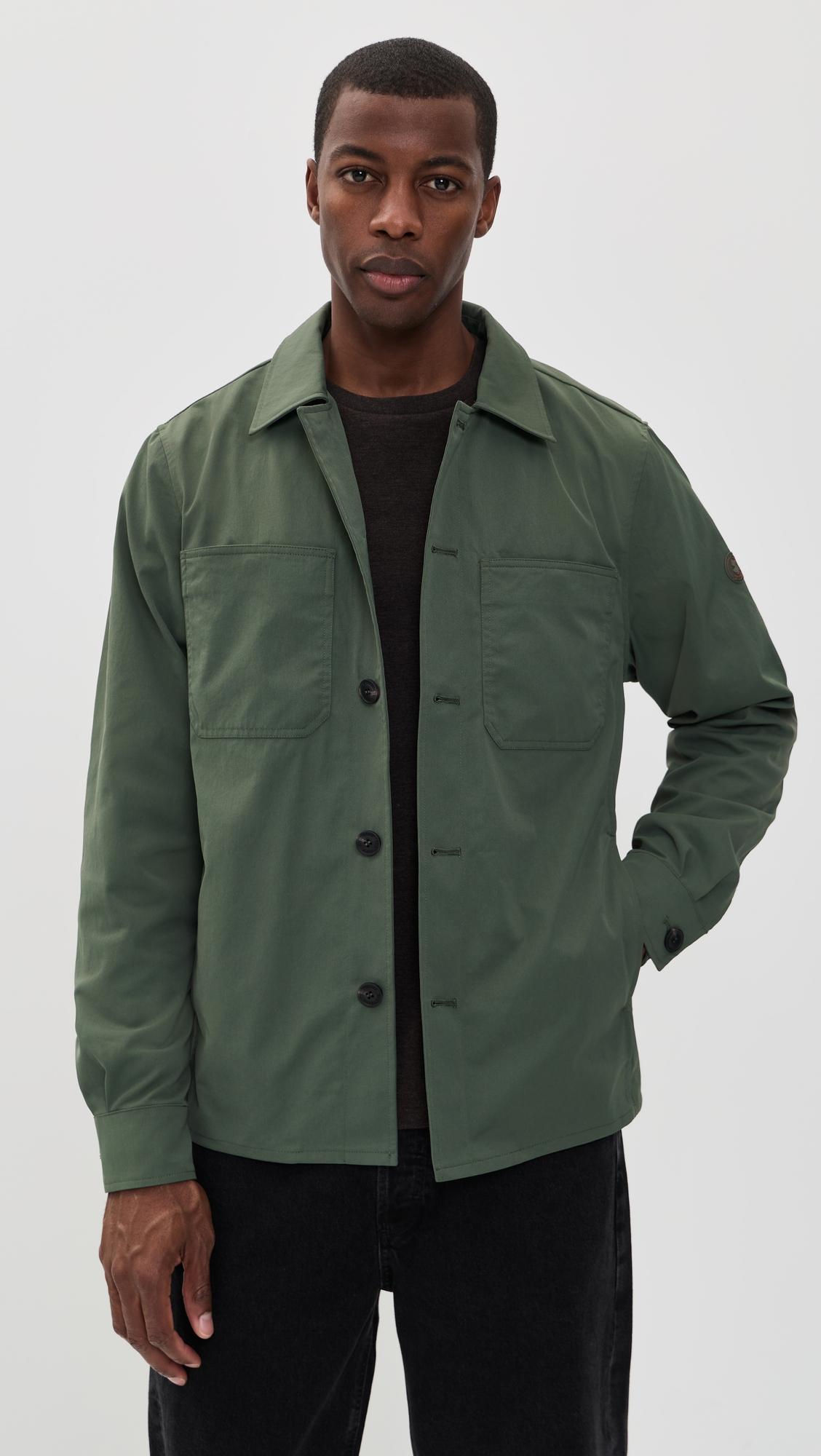 Basil Shirt Jacket by SAVE THE DUCK