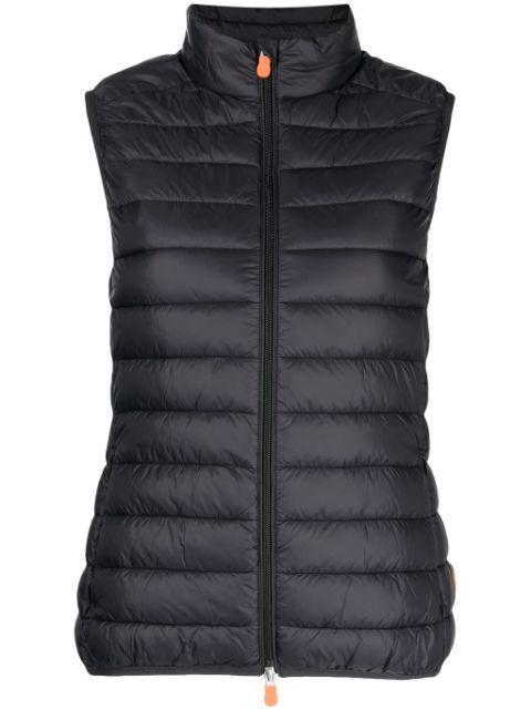 Charlotte quilted gilet by SAVE THE DUCK