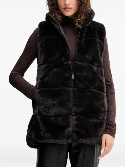 Nives faux-fur gilet by SAVE THE DUCK