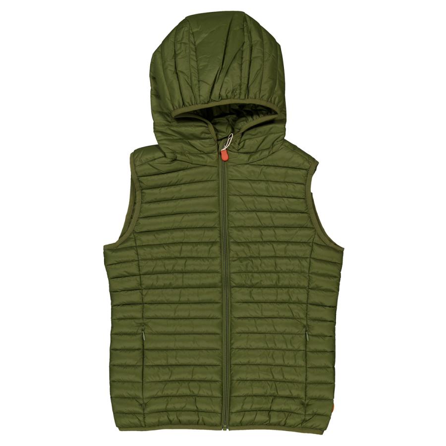 Save The Duck Kids Giga Cupid Hooded Puffer Vest by SAVE THE DUCK