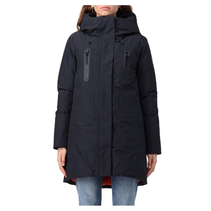 Save The Duck Logo-Patch Long Sleeve Jacket by SAVE THE DUCK