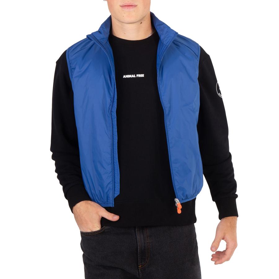 Save The Duck Snorkel Blue Stelis Zip Up Vest by SAVE THE DUCK