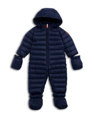 Unisex Storm Hooded Footie - Baby by SAVE THE DUCK