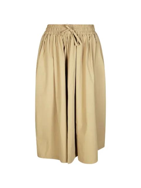 elasticated-waist midi skirt by SAVE THE DUCK