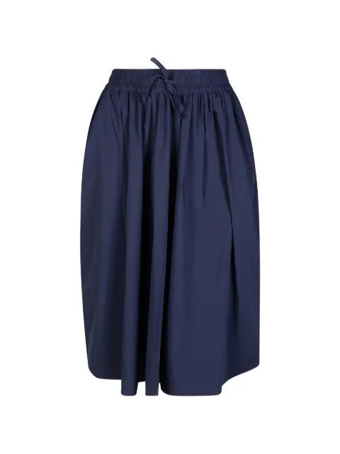 elasticated-waist midi skirt by SAVE THE DUCK