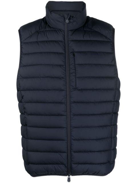 high-neck padded gilet by SAVE THE DUCK