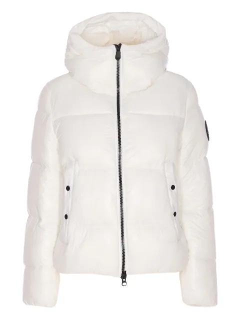 hoodied puffer jacket by SAVE THE DUCK