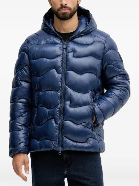 hoodied quilted jacket by SAVE THE DUCK