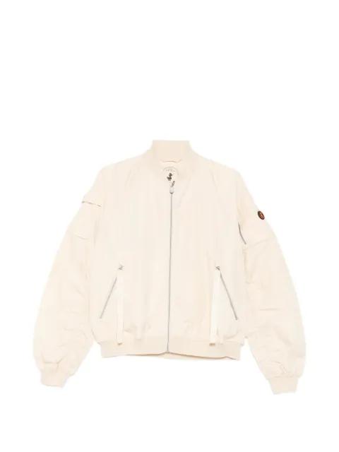 logo-patch bomber jacket by SAVE THE DUCK