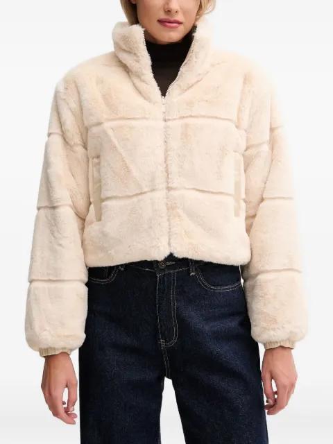 zip faux-fur jacket by SAVE THE DUCK