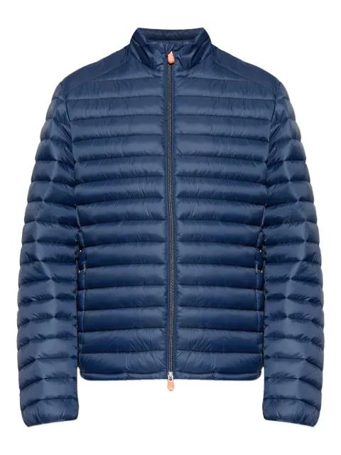zip-up quilted jacket by SAVE THE DUCK