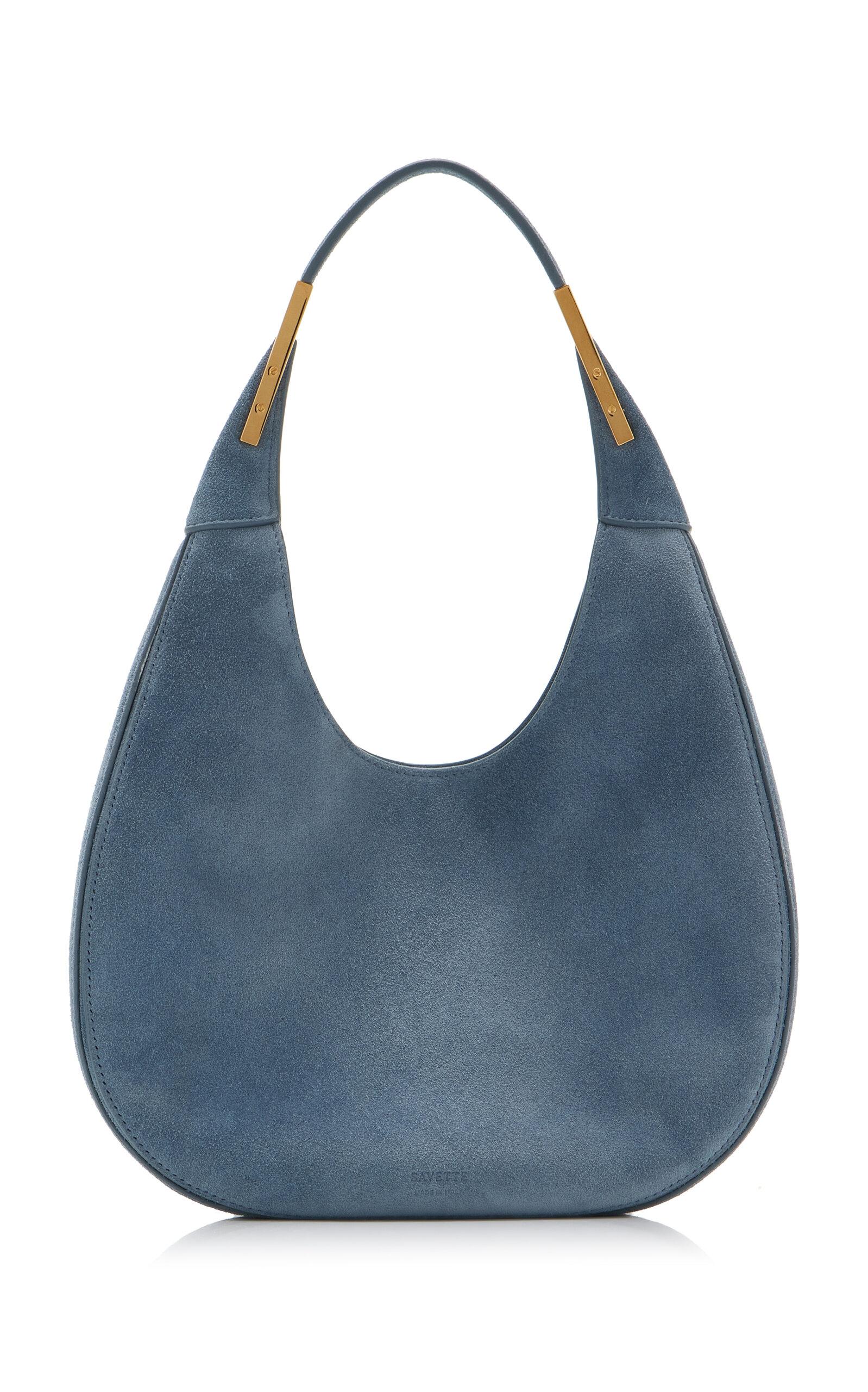 Savette The Small Suede Florence Hobo Bag - Moda Operandi by SAVETTE