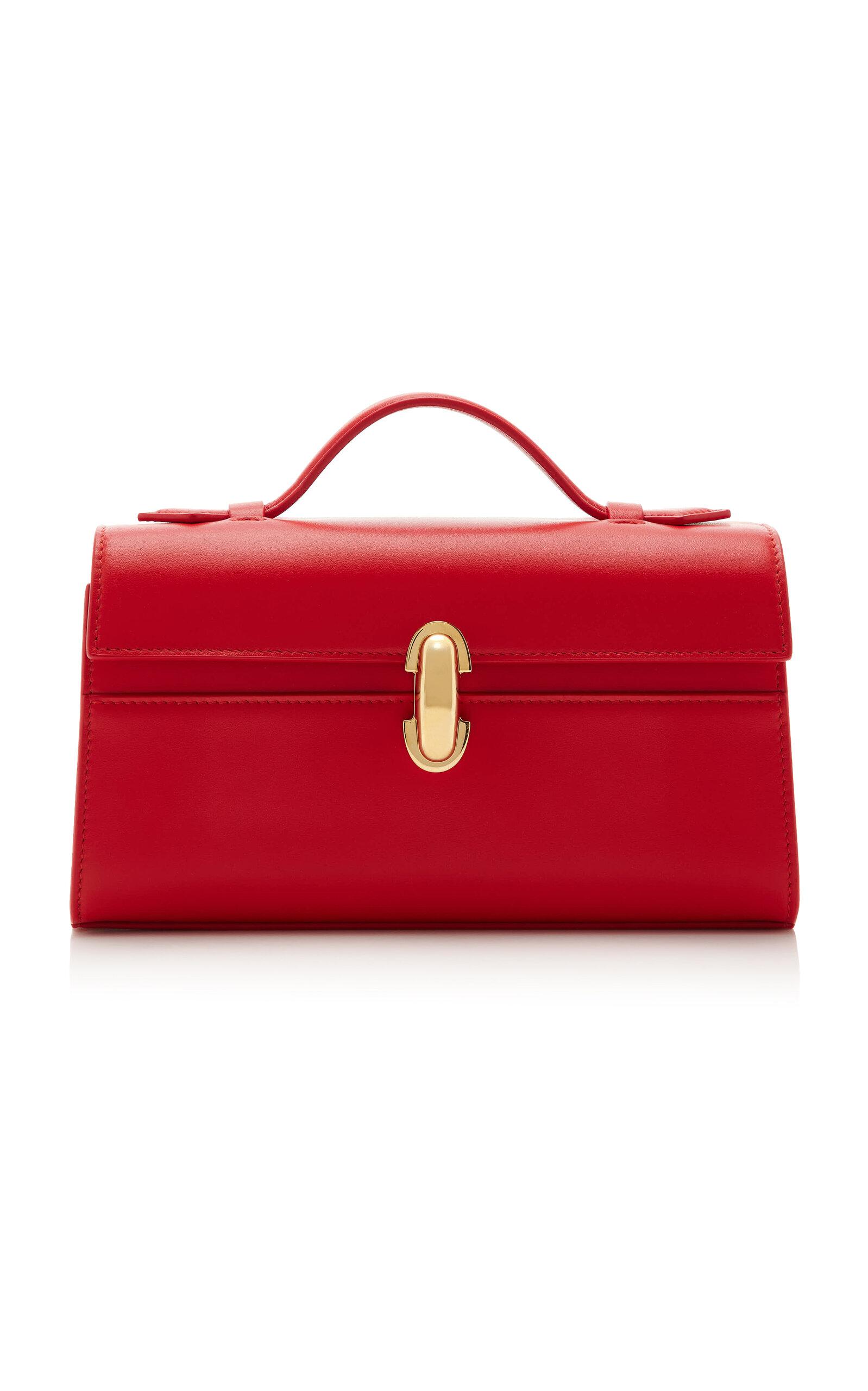 Savette The Symmetry Leather Pochette - Moda Operandi by SAVETTE