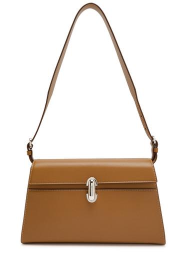 Symmetry leather shoulder bag by SAVETTE