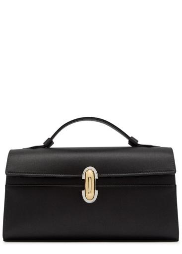 Symmetry satin pochette by SAVETTE