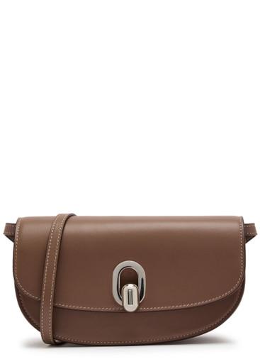 Tondo leather shoulder bag by SAVETTE