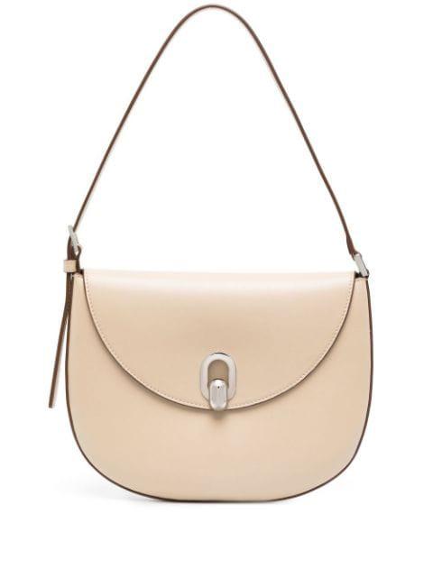 Tondo leather shoulder bag by SAVETTE