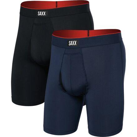 Multi-Sport Mesh Long Boxer Brief + Fly 2-Pack by SAXX