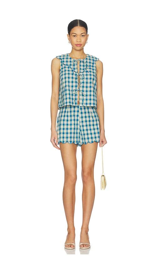 SAYLOR Inna Set in Blue by SAYLOR