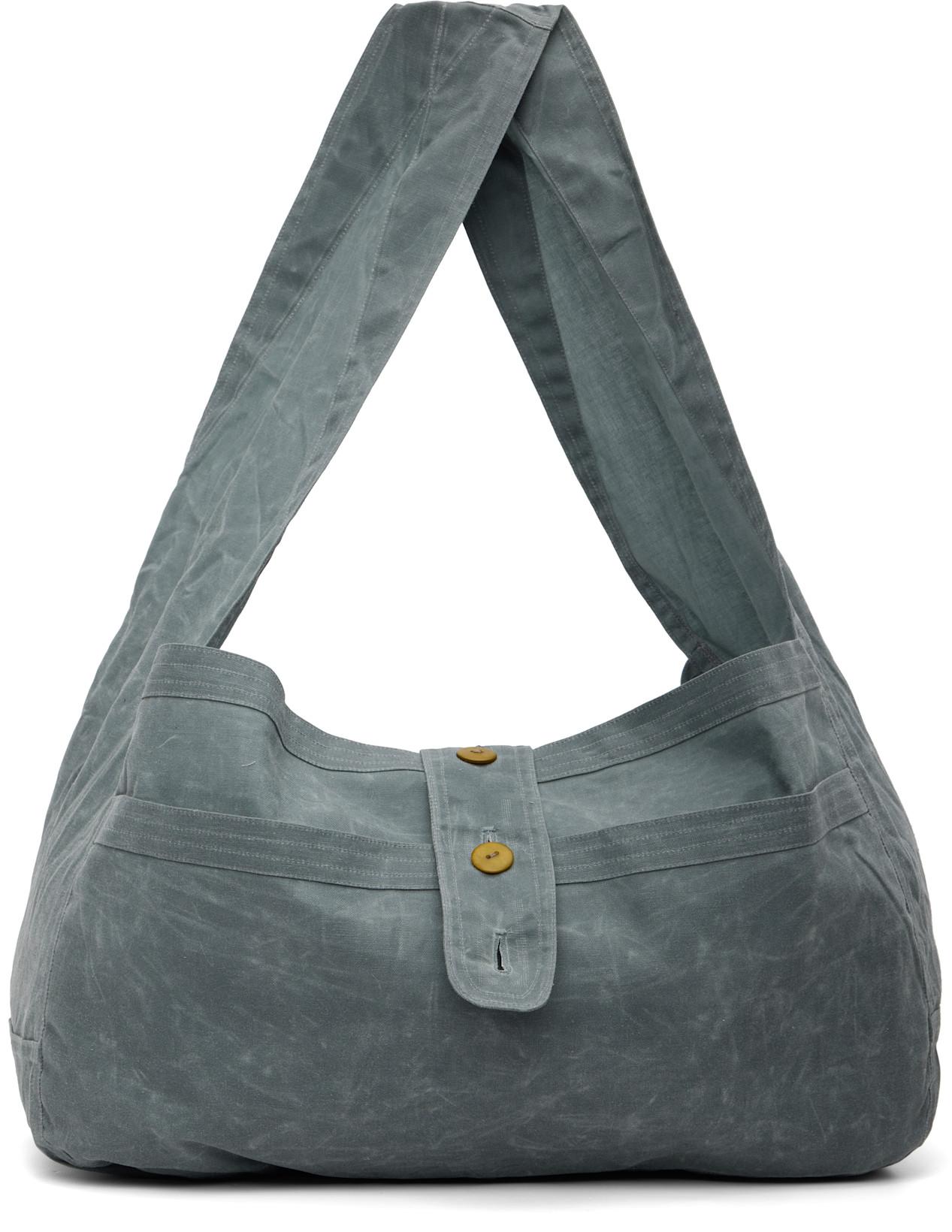 Gray Cocoon Bag by SC103