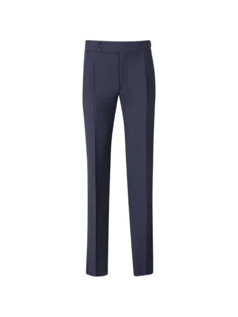 pleated side-adjuster trousers by SCABAL