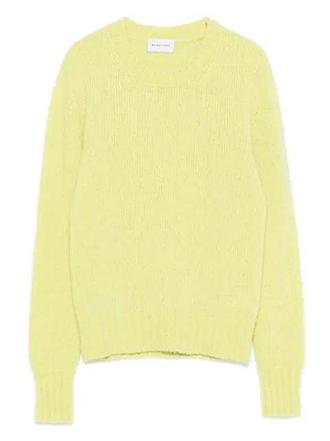 round-neck long-sleeve sweater by SCAGLIONE