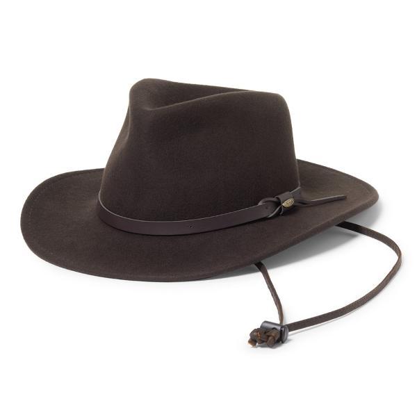 Dakota Stampede Wool Felt Outback Hat by SCALA