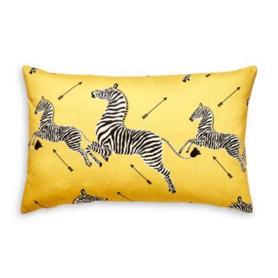 Zebra's Petite Lumbar Decorative Pillow by SCALAMANDRE