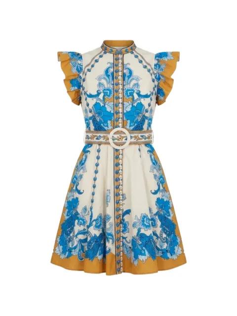 Baronessa ruffled dress by SCARLETT POPPIES