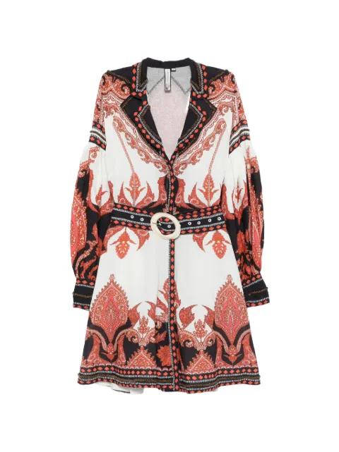 Florista button-up mini dress by SCARLETT POPPIES
