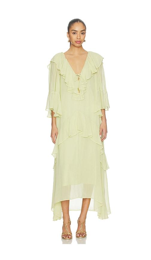 Scarlett Poppies Chiffira Dress in Lemon by SCARLETT POPPIES