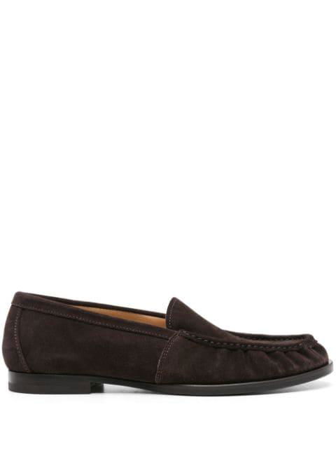 Alain suede loafers by SCAROSSO