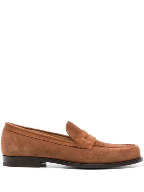 Austin suede loafers by SCAROSSO