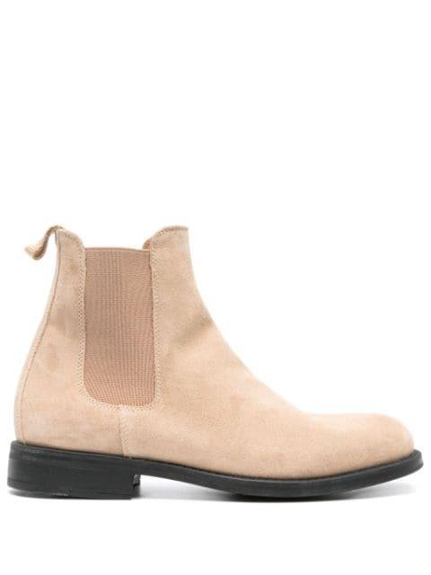 Claudia suede chelsea boots by SCAROSSO