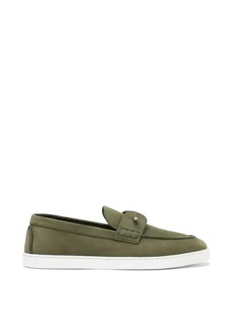 Cole piercing-detail loafers by SCAROSSO