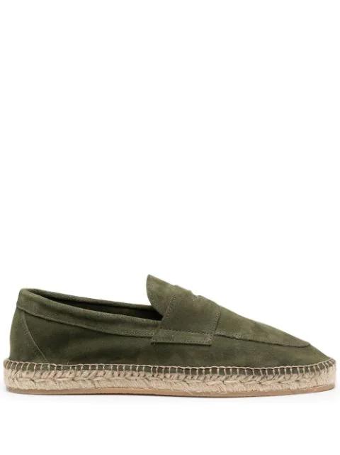 Diego jute-sole suede espadrilles by SCAROSSO