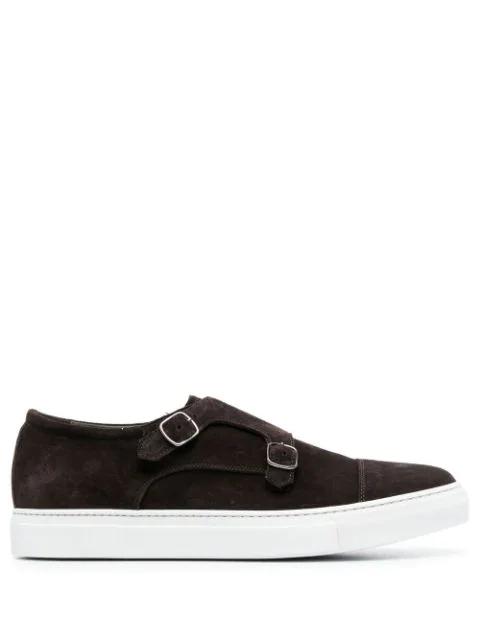 Fabio buckled sneakers by SCAROSSO